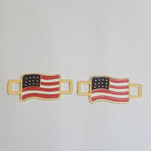 American Flag Lace Keepers