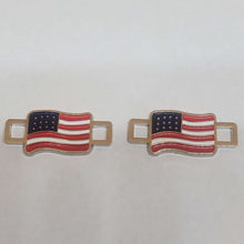 American Flag Lace Keepers